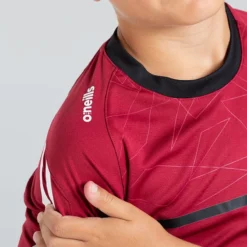 Kids' Dolmen T-Shirt Red / Black / White -Sportswear Shop am3a3852