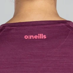 Women's Madison V-Neck T-Shirt Purple -Sportswear Shop am3a9900 1