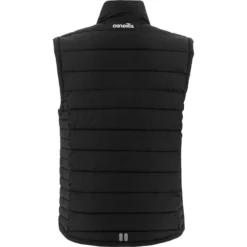 Men's Andy Padded Gilet Black -Sportswear Shop andy 069 padded gilet blk 2 1
