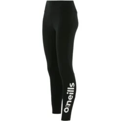 Kids' Anya 7/8 Leggings Black / White