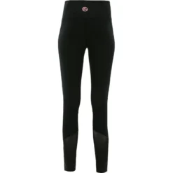Women's Anya 7/8 Length Leggings Black / Pink -Sportswear Shop anya176 7 8 leggings 25 blk nectar pink 3