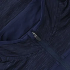 Kids' Auckland Brushed Half Zip Top Marine -Sportswear Shop auckland 122 hz brush top mel tl mar mar 2s 21 4 1