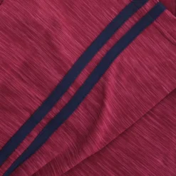 Kids' Auckland Brushed Half Zip Top Maroon / Marine -Sportswear Shop auckland 122 hz brush top mel tl maroon marine 2s 4 1