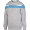 Kids' Auckland Fleece Crew Neck Sweatshirt Grey / Sky / White
