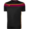 Men's Auckland T-Shirt Black / Maroon / Amber