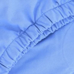 Women's Avelina Cropped Hooded Top Blue -Sportswear Shop avelina 281 flc crop hoodie cornflower 4