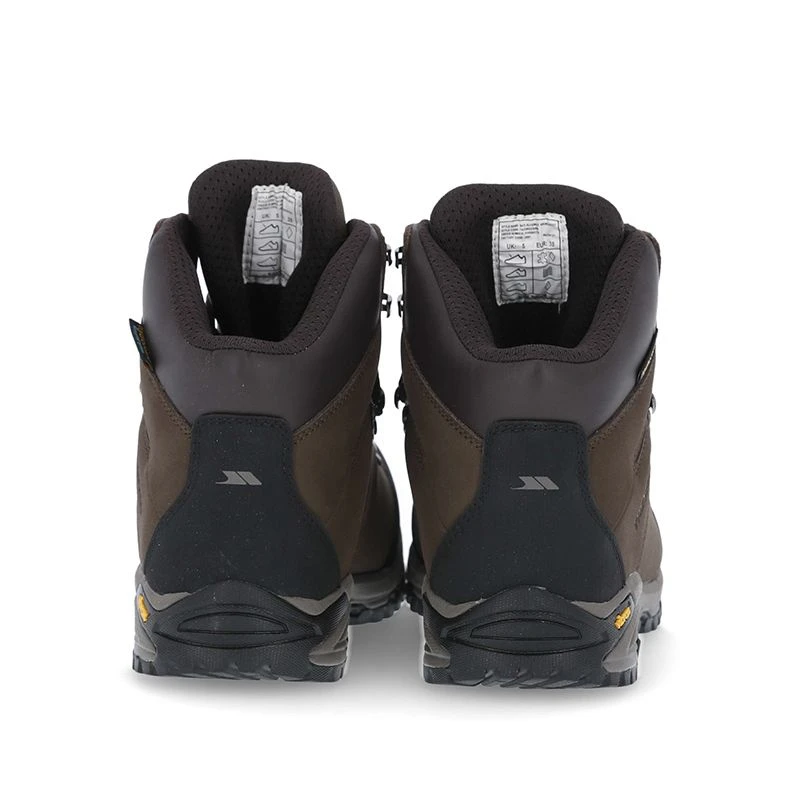 Trespass Women's Baylin Waterproof Vibram Walking Boots Brown 4 Trespass Women's Baylin Waterproof Vibram Walking Boots Brown - Image 4