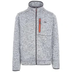 Trespass Men's Bingham Fleece Jacket Grey Marl