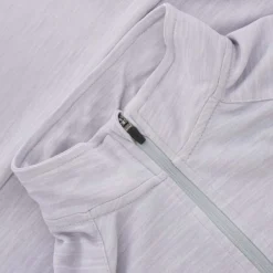 Kids' Carrie Half Zip Midlayer Top Silver / Black -Sportswear Shop cari 064 0 gen svbk kids p3