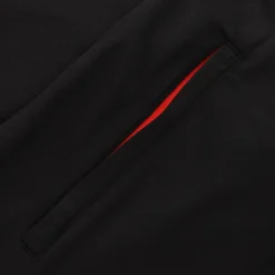 Kids' Cody Brushed Half Zip Top Black / Red / Black -Sportswear Shop cody 184 0 gen bkr dbk adlts p 5 1