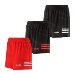 Connell Shorts 3 Pack Black / Red