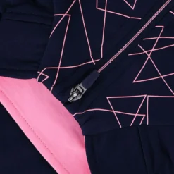 Kids' Dolmen Brushed Half Zip Top Marine / Pink / Purple -Sportswear Shop dolm 184 2 gen mepkpp kids p 4