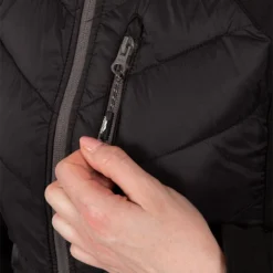 Trespass Women's Elvira Softshell Jacket Black -Sportswear Shop elvira fajksstr0017 blk m04