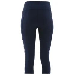 Women's Esme Capri Tights Marine / White -Sportswear Shop esme52 capri tight 21 3s mar wht 3