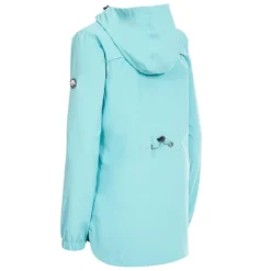 Trespass Women's Flourish Waterproof Hooded Jacket Aquamarine -Sportswear Shop fajkratr0037aqm 2