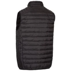 Trespass Men's Gallenton Gilet Black -Sportswear Shop gallenton majkgitr0003 blk b