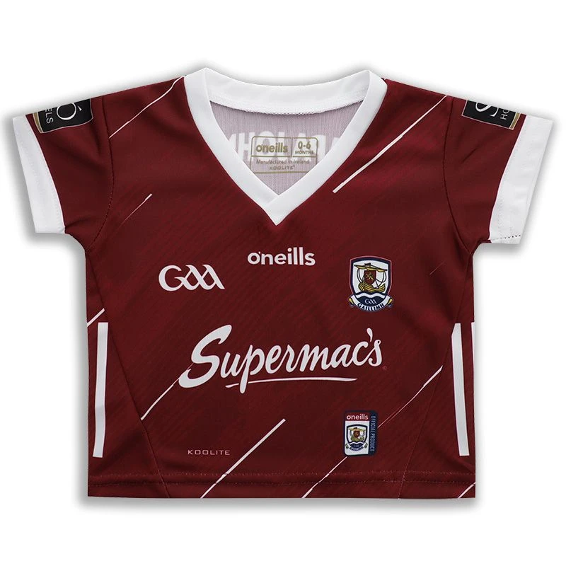 Galway GAA Baby Home Jersey 2023 1 Galway GAA Baby Home Jersey 2023