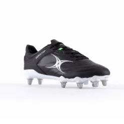 Gilbert Men's Sidestep X15 8 Stud Boots Black