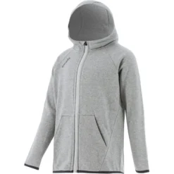 Kids' Henry Fleece Full Zip Hoodie Grey