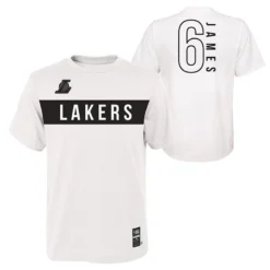 Men's LeBron "Skill Drills" T-Shirt Black / White -Sportswear Shop k2m1fdjy 000 lak06 james lakers st