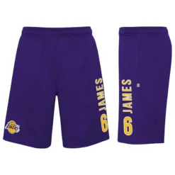 Men's LA Lakers Jump Ball Short Purple -Sportswear Shop k2m1fdkb 000 laklj lebron james lakers st