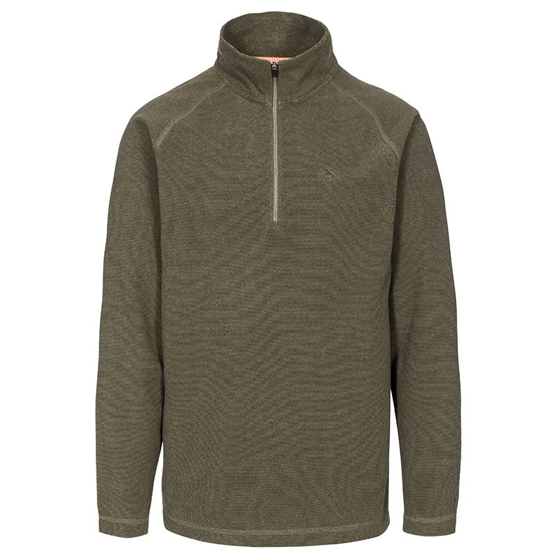 Trespass Men's Keynote Half Zip Fleece Moss 1 Trespass Men's Keynote Half Zip Fleece Moss