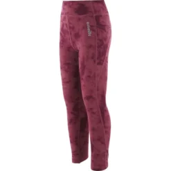 Kids' Kora 7/8 Leggings Purple / Silver