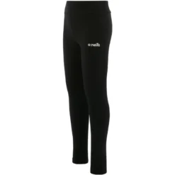 Kids' Kourtney Cotton Leggings Black / White