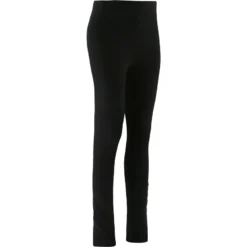 Women's Kourtney Regular Leggings Black / Gold -Sportswear Shop kourtney040 full length tights blk gold 2 1