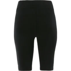 Women's Kourtney Cotton Cycling Shorts Black / White -Sportswear Shop kourtney269 cotton cycling shorts blk wht 3