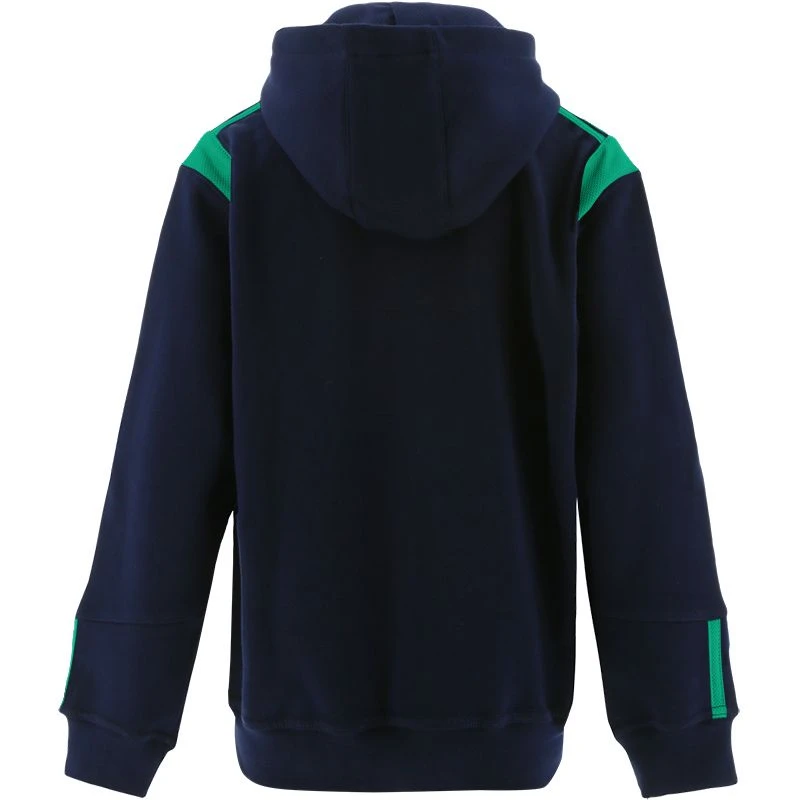 Kids' Loxton Hooded Top Marine / Green 2 Kids' Loxton Hooded Top Marine / Green - Image 2