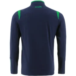 Men's Loxton Brushed Half Zip Top Marine / Green -Sportswear Shop loxton 122 hz brushed top mar emer 2s 2