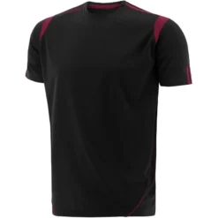 Men's Loxton T-Shirt Black / Maroon