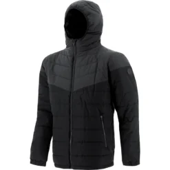 Men's Maddox Hooded Padded Jacket Black