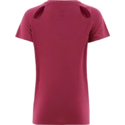 Women's Madison Cotton T-Shirt Pink -Sportswear Shop madison 002 cotton tee v pnk 2