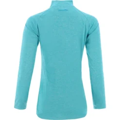 Women's Madison Half Zip Midlayer Top Blue -Sportswear Shop madison 064 hz ml marl tl peacock blue 2