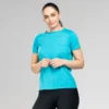Women's Madison Cotton T-Shirt Blue