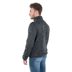 Trespass Men's Bingham Fleece Jacket Black Marl -Sportswear Shop maflfln20004bkm 2