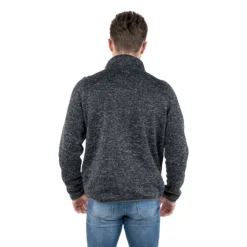 Trespass Men's Bingham Fleece Jacket Black Marl -Sportswear Shop maflfln20004bkm 4