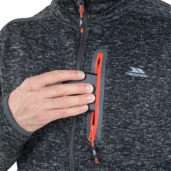 Trespass Men's Bingham Fleece Jacket Black Marl -Sportswear Shop maflfln20004bkm 7