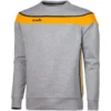 Kids' Auckland Fleece Crew Neck Sweatshirt Grey / Amber / Black