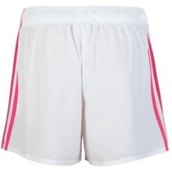 Kids' Mourne Shorts White / Pink -Sportswear Shop mourne shorts wht deep pink 3 1