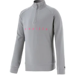 Kids' Natalie Half Zip Top Grey / Pink -Sportswear Shop nata 273 0 gen gypkxx kids p1