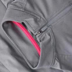 Kids' Natalie Half Zip Top Grey / Pink -Sportswear Shop nata 273 0 gen gypkxx kids p5