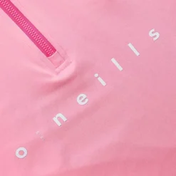 Kids' Natalie Half Zip Top Pink / White -Sportswear Shop nata 273 0 gen pkpkwh kids p3