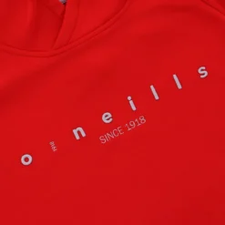 Men's Nathan Technical Fleece Overhead Hoodie Red / Silver -Sportswear Shop nath 012 0 gen rdsvxx adlt p6