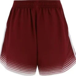 Kids' Nelson Shorts Maroon / White -Sportswear Shop nels 179 3 gen mnwhxx w22 kids p3