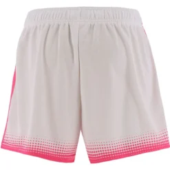 Nelson Shorts White / Pink -Sportswear Shop nelson 179 gaelic shorts wht ko pink 3 1