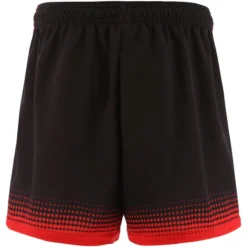 Kids' Nelson Shorts Black / Red -Sportswear Shop nelson gaelic shorts blk red 2s kids 3