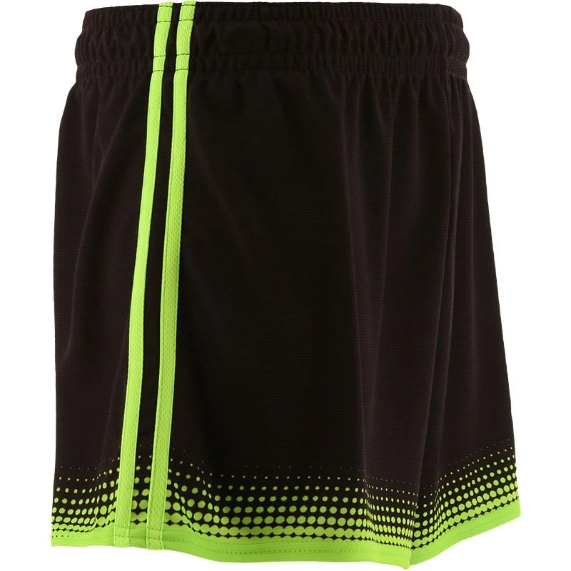 Kids' Nelson Shorts Black / Green 2 Kids' Nelson Shorts Black / Green - Image 2
